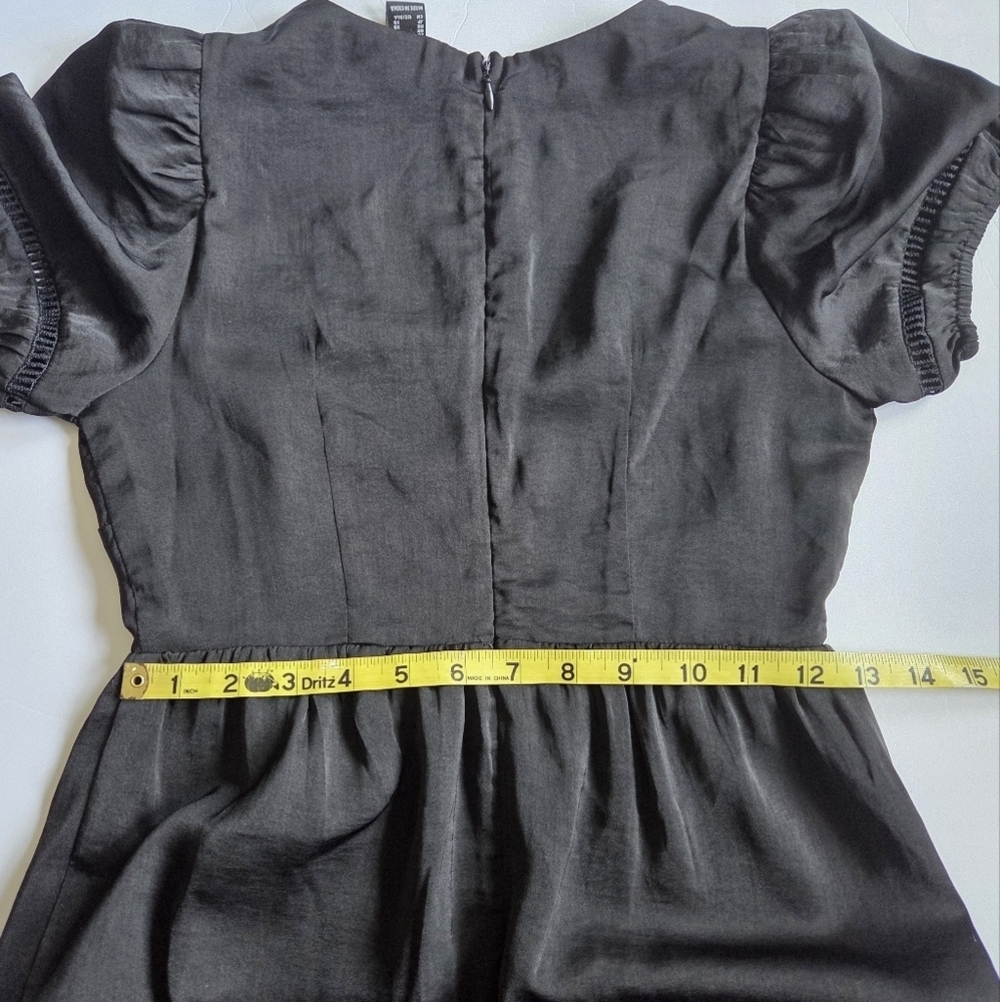 Forever 21 Black Short Sleeve Dress - Picture 11 of 11
